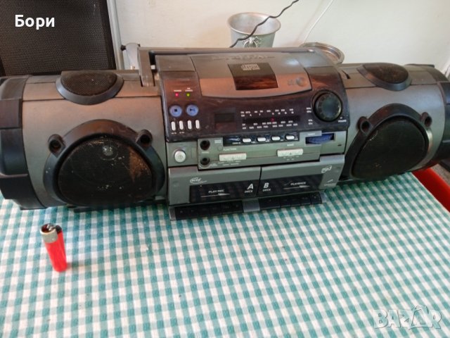 Касетофон/Радио/CD, снимка 5 - Радиокасетофони, транзистори - 41569787