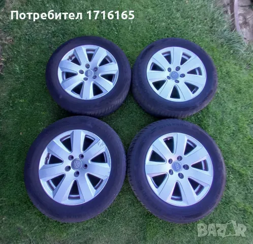 AUDI Оригинални алуминиеви джанти с гуми 