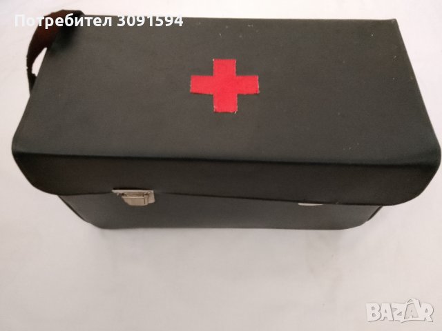 Ретро   Докторска  медицинска чанта автентичен вид , снимка 2 - Антикварни и старинни предмети - 41695194