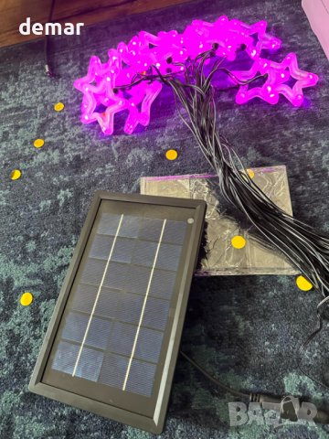 Orihome® 15 м, 85 LED гирлянди, соларни и USB, дистанционно управление, снимка 9 - Декорация за дома - 42356892