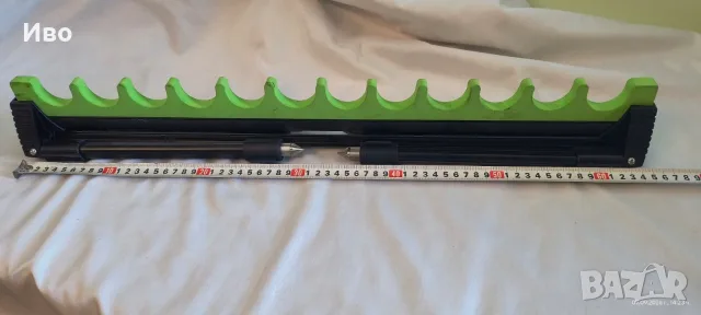​Стойка за фидер въдици Carp Zoom (CZ) Practic Side Rod Rest – 12 гнезда (Като нова!)