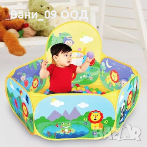 Fisher Price Детски басейн с 25 цветни топчета, снимка 2 - Играчки за стая - 36375624
