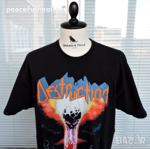Destruction Infernal Overkill -  метъл тениска размер XL, снимка 2 - Тениски - 44240620