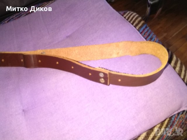 Колан много дълъг чисто нов естествена кожа 164см и широк 3см, снимка 3 - Колани - 42511990