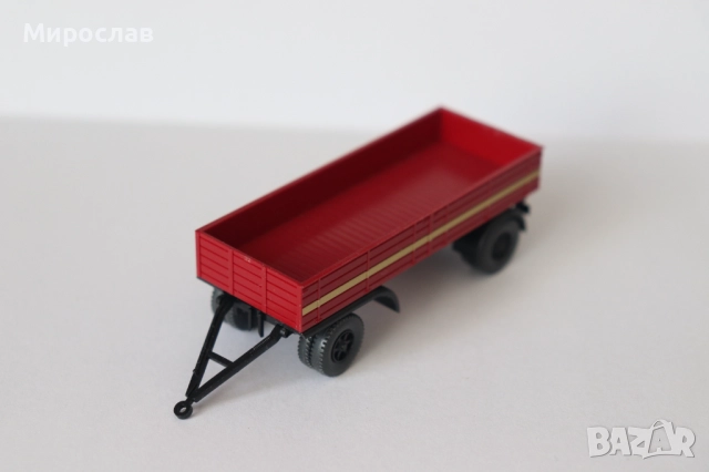 WIKING?? BREKINA?? H0 1/87 РЕМАРКЕ КОЛИЧКА КАМИОН МОДЕЛ, снимка 2 - Колекции - 52948089