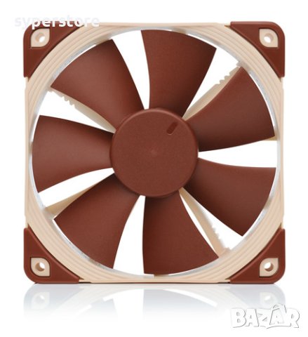 Вентилатор за компютър 120x120x25mm Noctua NF-F12-5V-PWM SSO2 Bearing 4-pin PWM USB 1500RPM 5V, снимка 2 - Други - 40479375