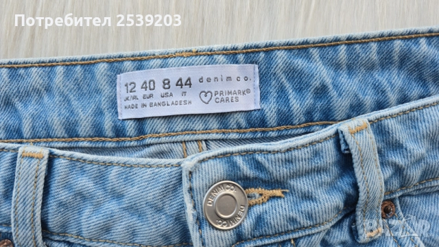 Къси дънкови панталони ZARA H&M размер L-ХL, снимка 7 - Къси панталони и бермуди - 51530299