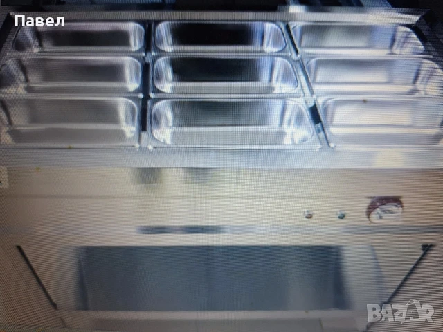 Бен Мари Топла витрина с водна баня, с крака и долен плот-чисто нова, снимка 14 - Витрини - 50933513