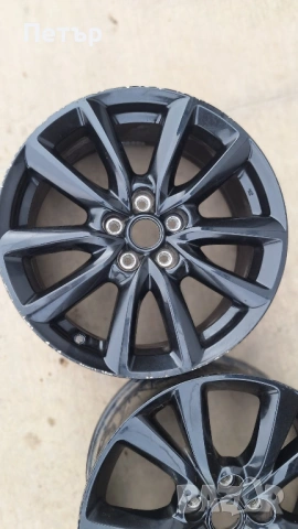 ОРИГИНАЛНИ АЛУМИНИЕВИ ДЖАНТИ ЗА МАЗДА СХ-3 СХ5 -5х114,3х67-18цола, снимка 5 - Гуми и джанти - 53808162