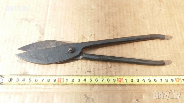 стоманизирана ножица за рязане на ламарина , снимка 6 - Антикварни и старинни предмети - 39146717