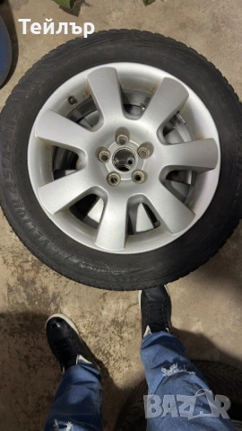 Джанти с гуми 5x100, 205/55/R16, снимка 3 - Гуми и джанти - 53575991