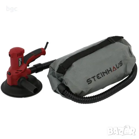 Шлайф машина за стени, тавани и гипскартон Steinhaus PRO-DS Серия, 710W, Телескопична, 230 мм, снимка 5 - Други инструменти - 49447312