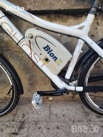 26 цола електрически алуминиев велосипед с 21 скорости хидравлични спирачки палцови команди , снимка 6 - Велосипеди - 52818784