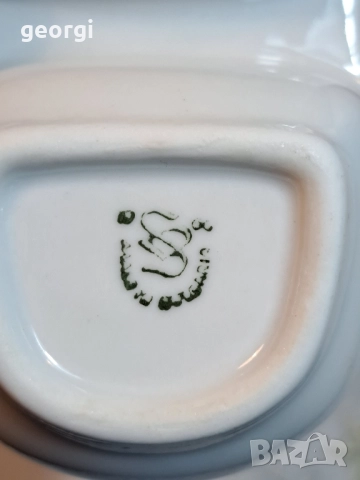 българска порцеланова солница 11/6, снимка 4 - Сервизи - 51881108