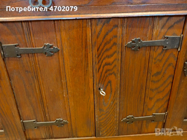 Старинен шкаф, снимка 5 - Шкафове - 53022382