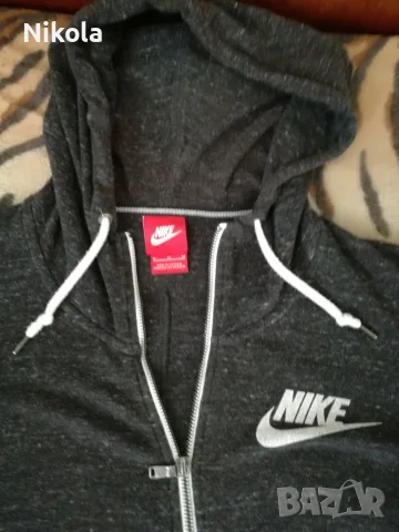 NIKE/НАЙК-Оригинален Тъмно Сив Суичър-Горнище !