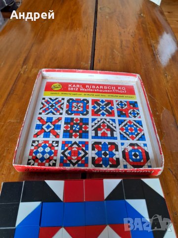 Стара детска игра Kubus Mosaik, снимка 4 - Други ценни предмети - 39408598