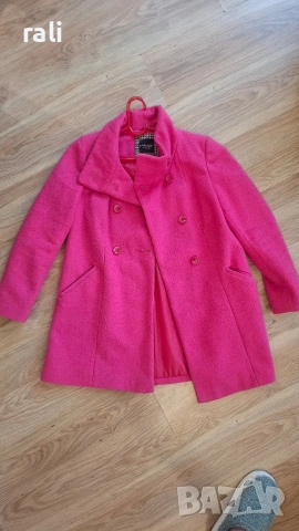 Розово-Цикламено палто, снимка 7 - Палта, манта - 53279777