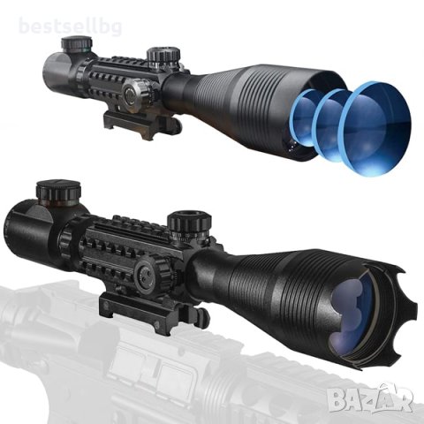 Оптиката 4-16x50 тактически оптически мерник бързомер прицел за пушка, снимка 11 - Оборудване и аксесоари за оръжия - 41892906