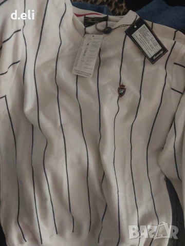 Fraternity 100% Памук Нов пуловер 