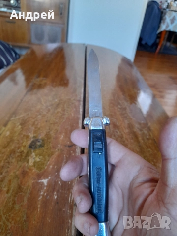 Стар автоматичен нож, снимка 5 - Други ценни предмети - 51467418