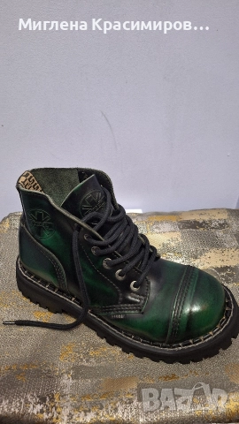 кубинки steel, снимка 2 - Дамски боти - 52843011