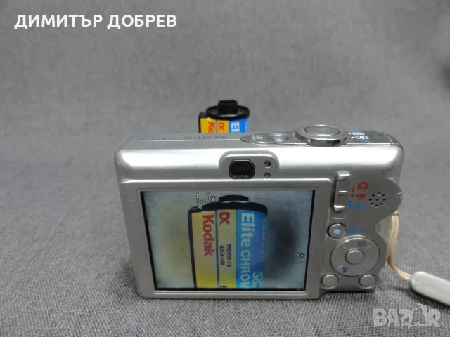ЦИФРОВ ФОТОАПАРАТ CANON DIGITAL IXUS 55 5.0MP CCD DIGITAL CAMERA Y2K DIGICAM, снимка 11 - Фотоапарати - 55722755