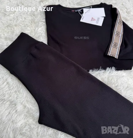 дамски комплекти тениска Guess и клин рипс , снимка 13 - Комплекти - 50331998