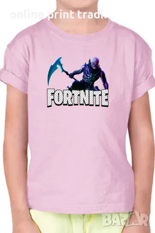Детска тениска Фортнайт Fortnite Skull Trooper 03, снимка 14 - Детски тениски и потници - 48524418