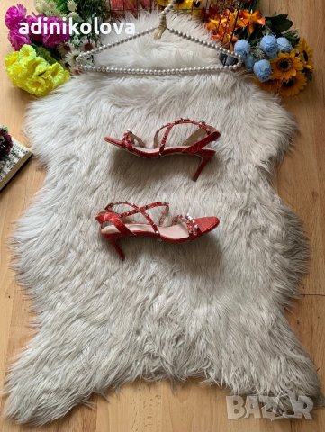 Нови сандали с шипове Azarey естествена кожа, снимка 1