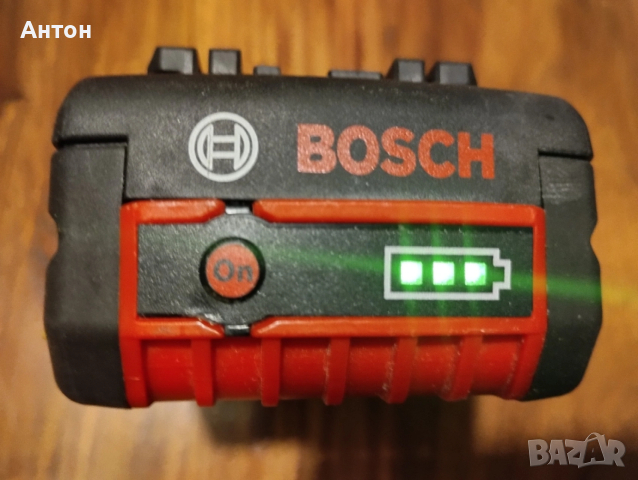 Батерия Bosch 18v 5.0ah, снимка 2 - Други инструменти - 53597794