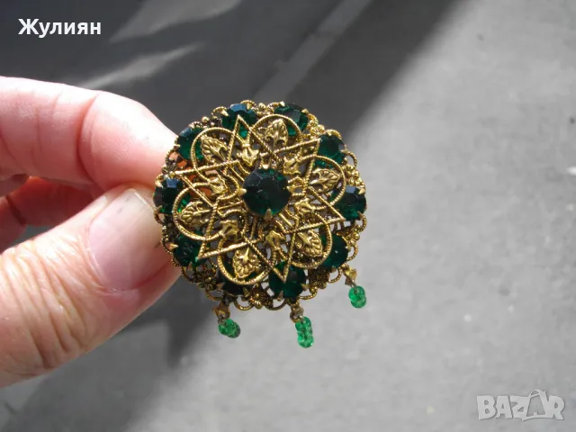 СТАРА БРОШКА, снимка 5 - Антикварни и старинни предмети - 50125171