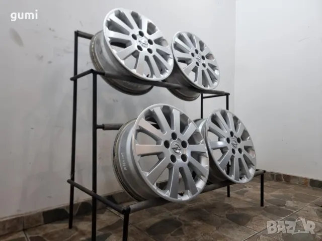4бр 16ски джанти OPEL 5х110мм. A160709 , снимка 6 - Гуми и джанти - 48888454