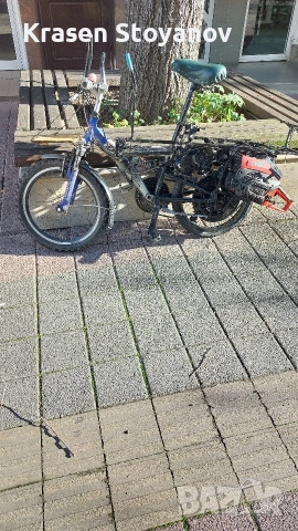 велосипед с двигател-резачка