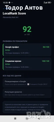 Управление на Google Business Account. в Google Maps, Facebook и Instagram, снимка 6 - Други услуги - 56125804