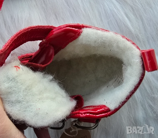 Детски боти Bisgaard №24 с агнешка вата, снимка 5 - Детски боти и ботуши - 52771883