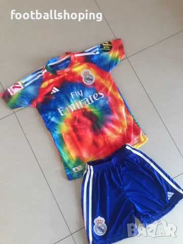 Реал М Мбапе 9 детски екип 2024/2025 - 2 цвята, снимка 4 - Детски комплекти - 47266093