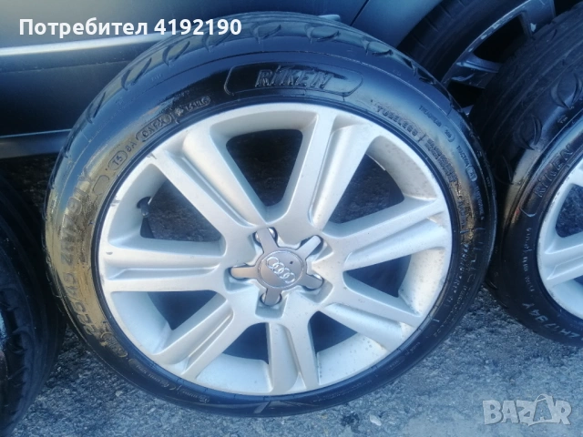 Здравейте! Предлагам за продажба лети джанти за Ауди А4 2011 , снимка 3 - Гуми и джанти - 53798949