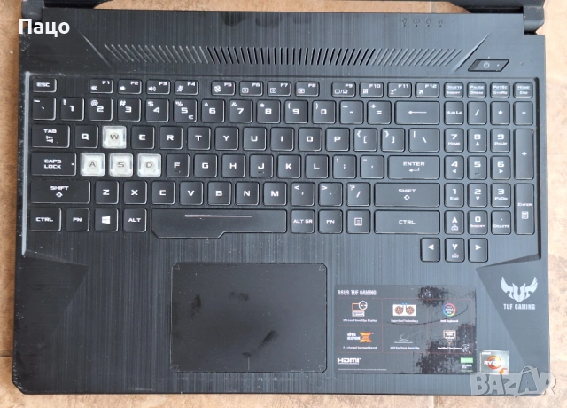 ASUS TUF Gaming FX505DD/ AMD Ryzen 5, снимка 14 - Лаптопи за игри - 53503667