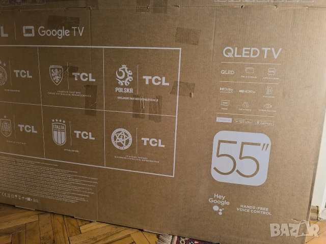 TCL 55 P7K QLED - Google TV , снимка 2 - Телевизори - 53479348