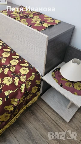 Луксозно шалте за спалня с възглавнички и салфетки, снимка 2 - Покривки за легло - 51171809