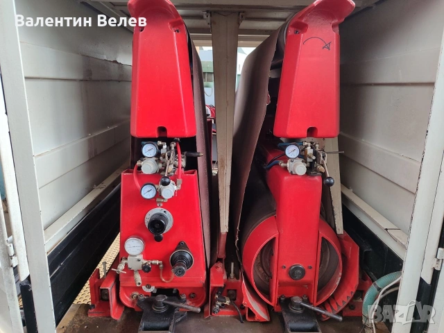 двувалов калибровачен шлайф на 1100мм.с пета-SCM, снимка 15 - Други машини и части - 53516593