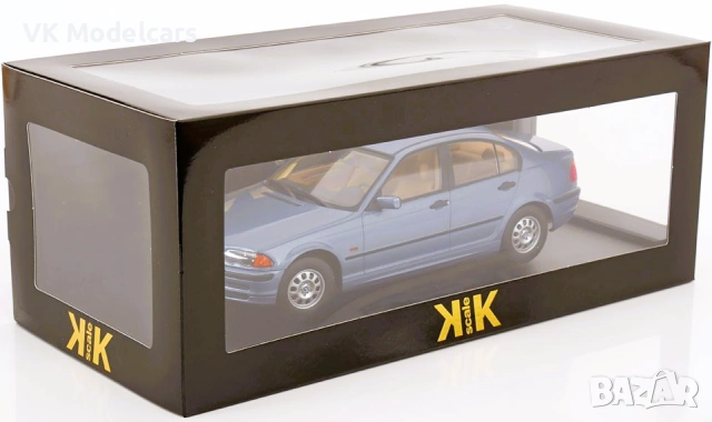 1999 BMW 3-series E46 sedan blue 1:18 KK Scale, снимка 3 - Колекции - 53172423