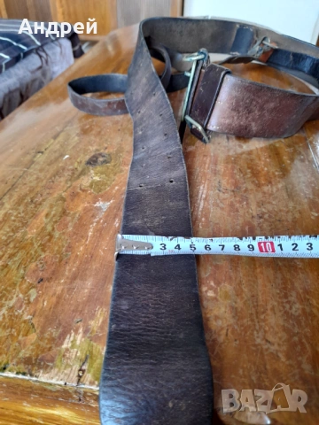Стар Военен колан #13, снимка 5 - Антикварни и старинни предмети - 53608217
