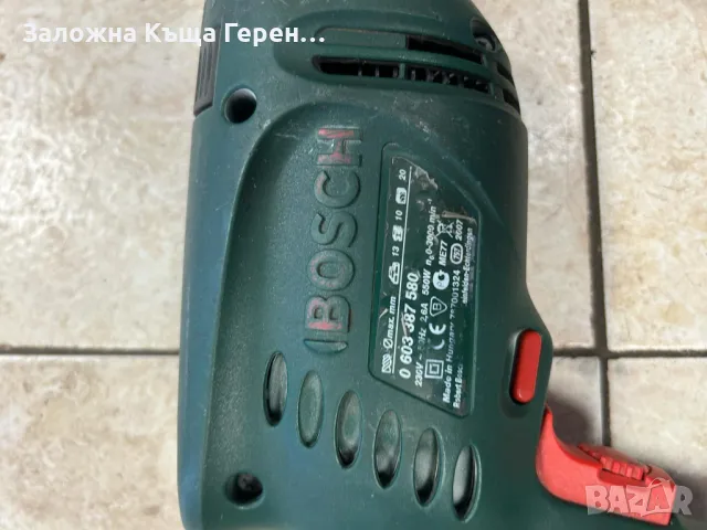 Бормашина Bosch PSB 550re, снимка 2 - Бормашини - 48318817