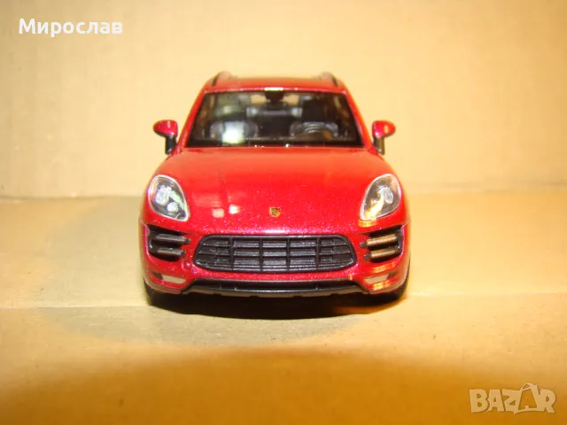 1:43 WELLY PORSCHE MACAN TURBO ИГРАЧКА КОЛИЧКА МОДЕЛ, снимка 3 - Колекции - 48158463