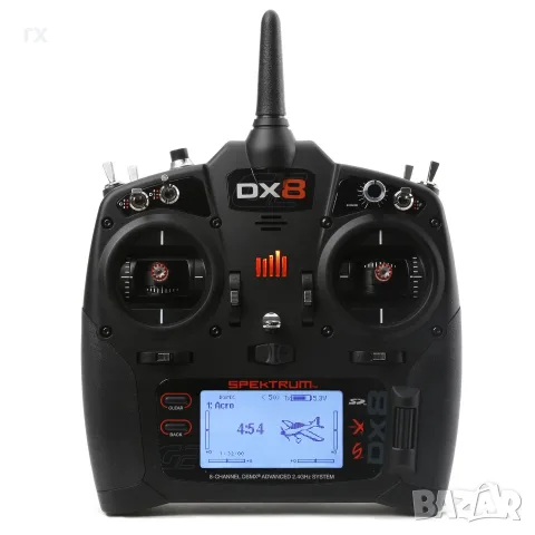 Апаратура / Предавател Spektrum DX8 G2 (8-Channel DSMX 2.4GHz) – EU Version