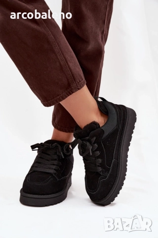 Дамски маратонки с подплата от пух Cyrissa, 3цвята , снимка 9 - Маратонки - 52347106