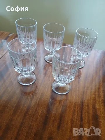 стъклени чаши 5 броя