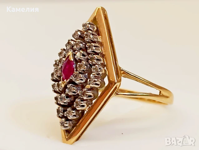 Руско злато , снимка 5 - Пръстени - 50738982